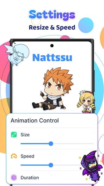 Live Anime Shimeji Pets - Image screenshot of android app