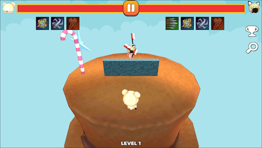 CAT DOG Fight - Gameplay image of android game