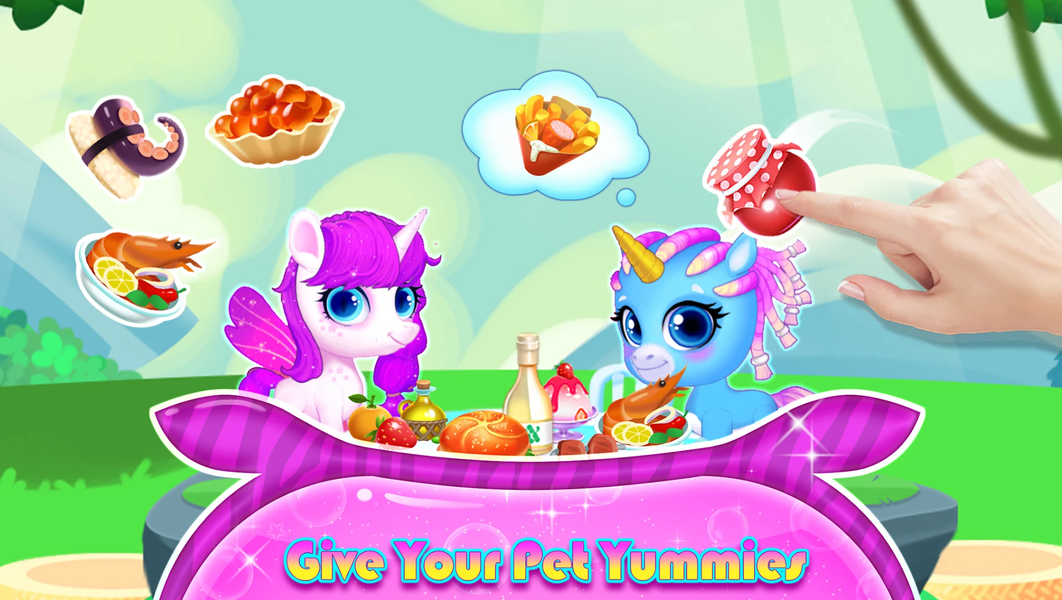My Cute Unicorn - Gameplay image of android game