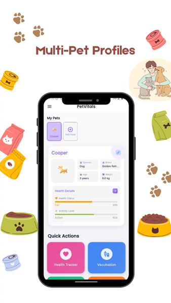 PetVitals - عکس برنامه موبایلی اندروید