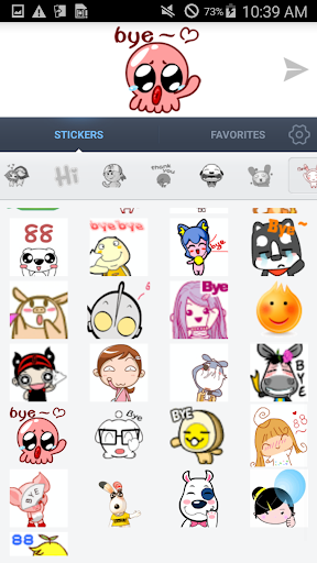 Love Stickers for messenger - عکس برنامه موبایلی اندروید