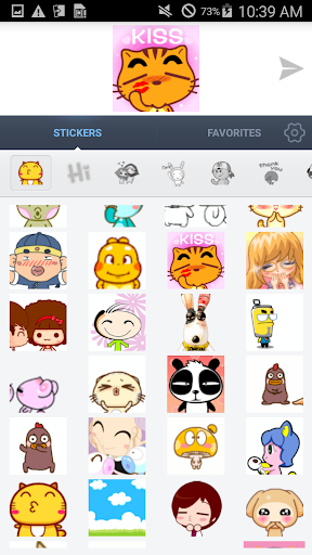 Love Stickers for messenger - عکس برنامه موبایلی اندروید