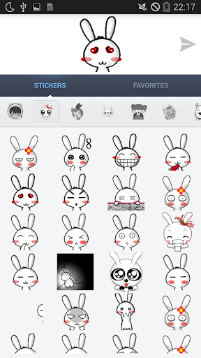 Animated Sticker for messenger - Image screenshot of android app