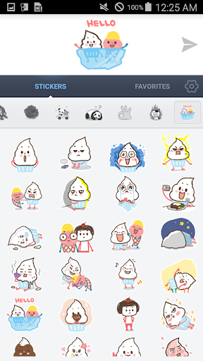 Animated Sticker for messenger - Image screenshot of android app