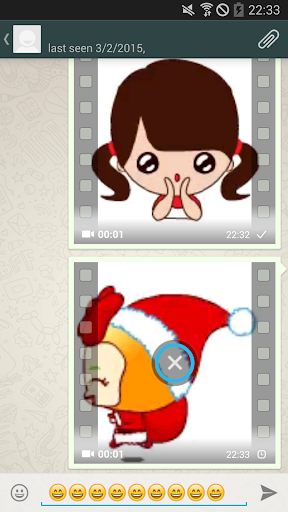 Animated Sticker for messenger - Image screenshot of android app
