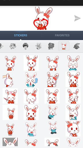 Animated Sticker for messenger - Image screenshot of android app