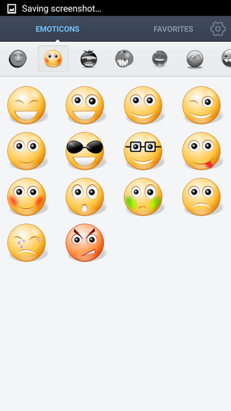 IFace Emoticons Stickers - Image screenshot of android app
