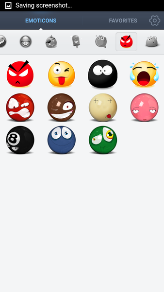 IFace Emoticons Stickers - Image screenshot of android app