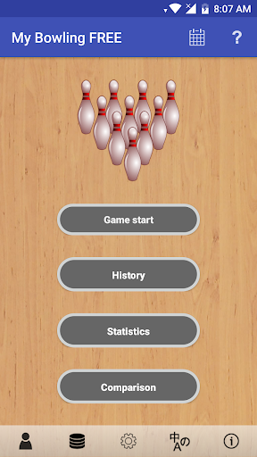 My Bowling Scoreboard - Image screenshot of android app