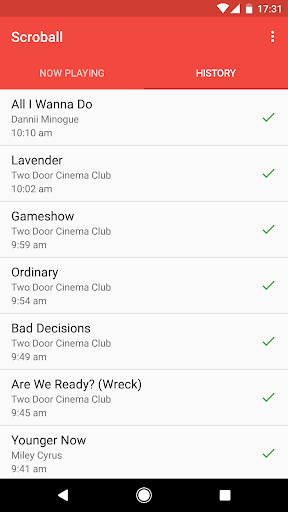 Scroball for Last.fm - Image screenshot of android app