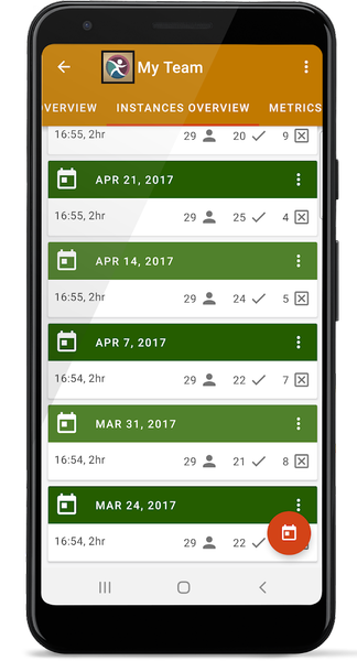 Attendance - عکس برنامه موبایلی اندروید