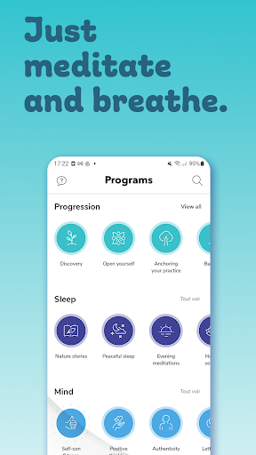 Mindfulness with Petit BamBou - Image screenshot of android app