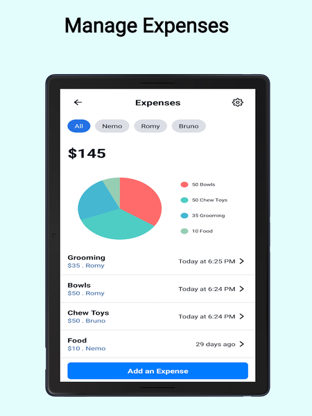 Pet Care & Health Tracker - عکس برنامه موبایلی اندروید