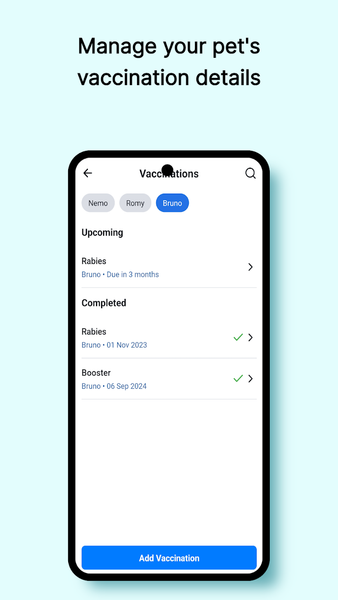 Pet Care & Health Tracker - عکس برنامه موبایلی اندروید