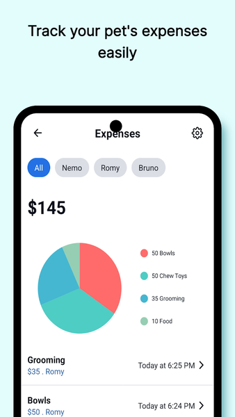 Pet Care & Health Tracker - عکس برنامه موبایلی اندروید