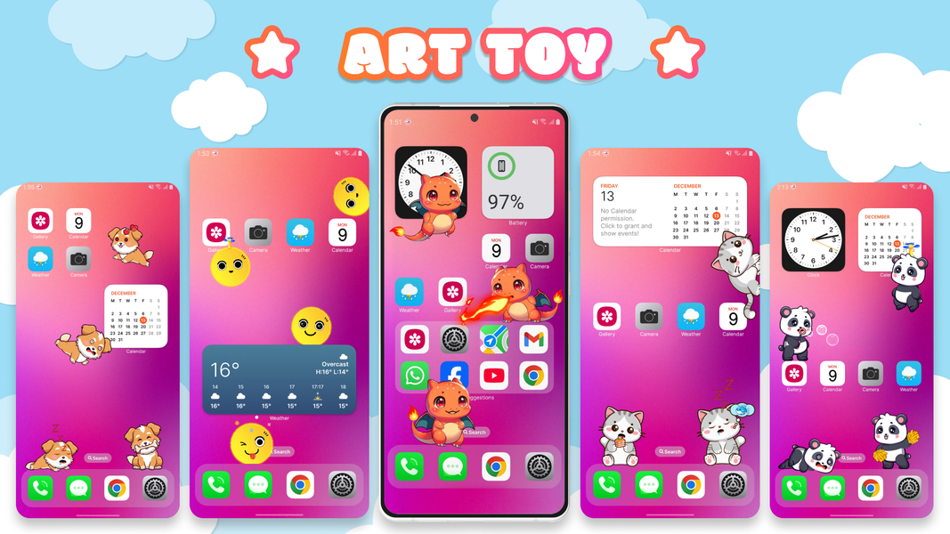 Pet on Desktop - Pet on Screen - عکس برنامه موبایلی اندروید