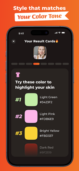 Color Analysis : SnapColor - Image screenshot of android app