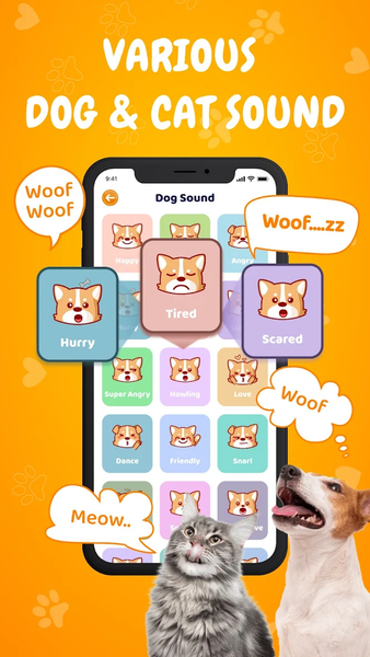 Cat & Dog Translator Prank App - عکس برنامه موبایلی اندروید