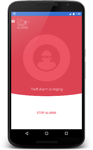 Full Battery & Theft Alarm - Image screenshot of android app