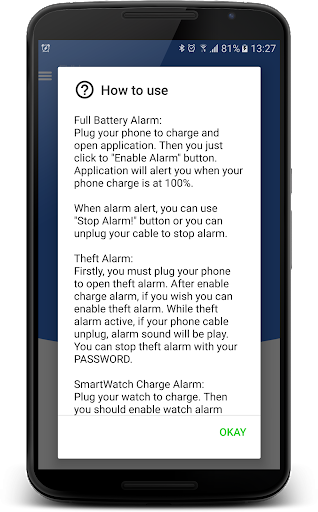 Battery Life Monitor and Alarm - عکس برنامه موبایلی اندروید