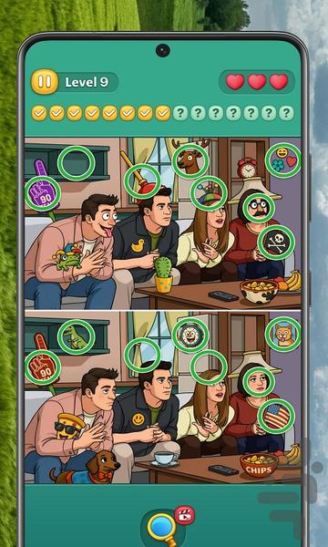 Find Differences - Gameplay image of android game