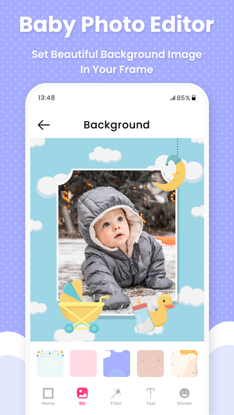 Baby Photo Editor - عکس برنامه موبایلی اندروید