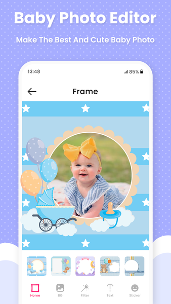 Baby Photo Editor - عکس برنامه موبایلی اندروید