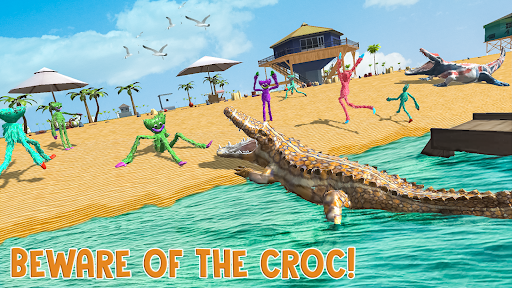 Poppy vs Wild Crocodile Games - Image screenshot of android app