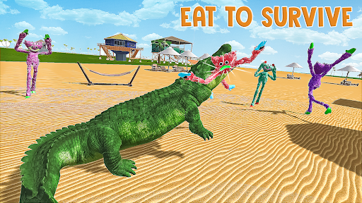 Poppy vs Wild Crocodile Games - Image screenshot of android app