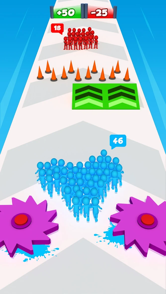 Rabble Runner - War Run Games - عکس بازی موبایلی اندروید