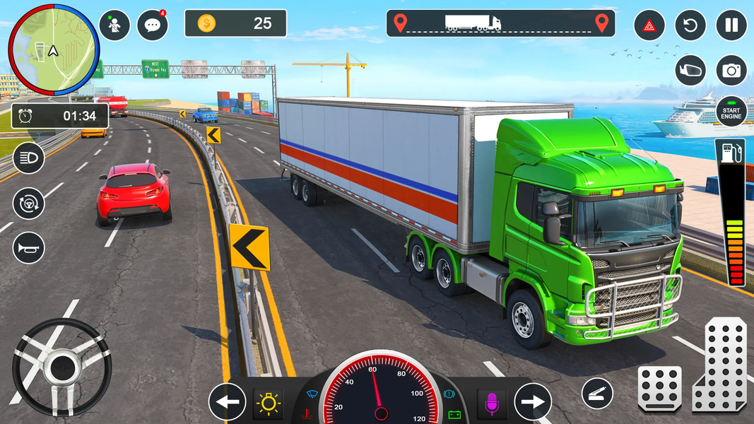 Truck Games ۳D & Driving Games - عکس بازی موبایلی اندروید