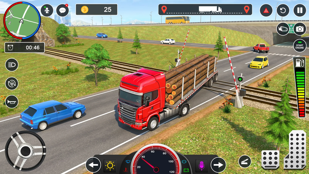 Truck Games ۳D & Driving Games - عکس بازی موبایلی اندروید