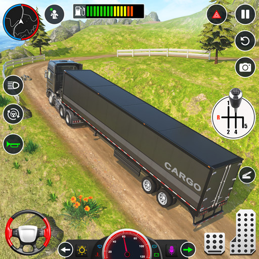 Truck Games 3D & Driving Games - Gameplay image of android game