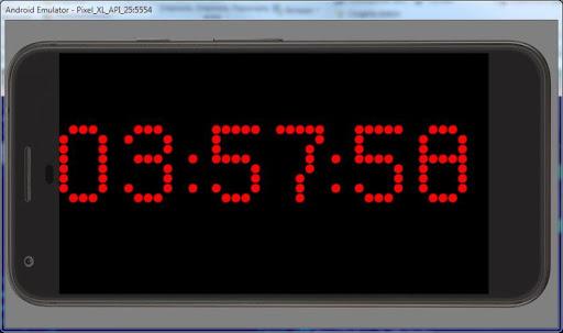 Simple Big Digital Clock with Metronome and Timer - Image screenshot of android app