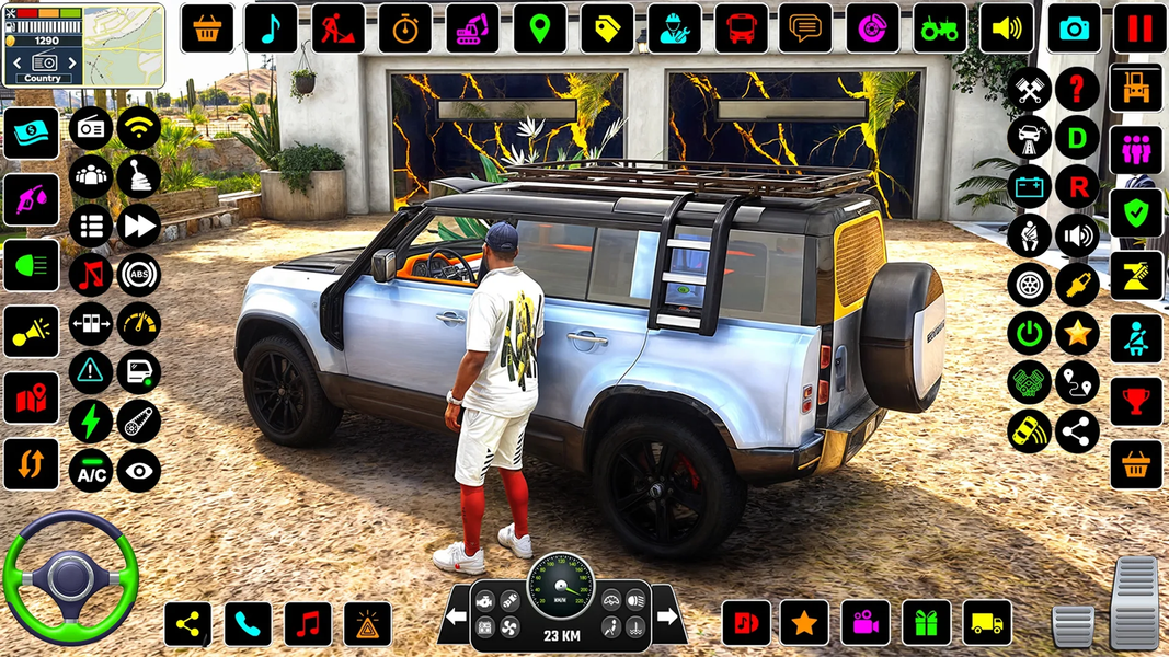 US Jeep Simulator Games ۳d - عکس بازی موبایلی اندروید