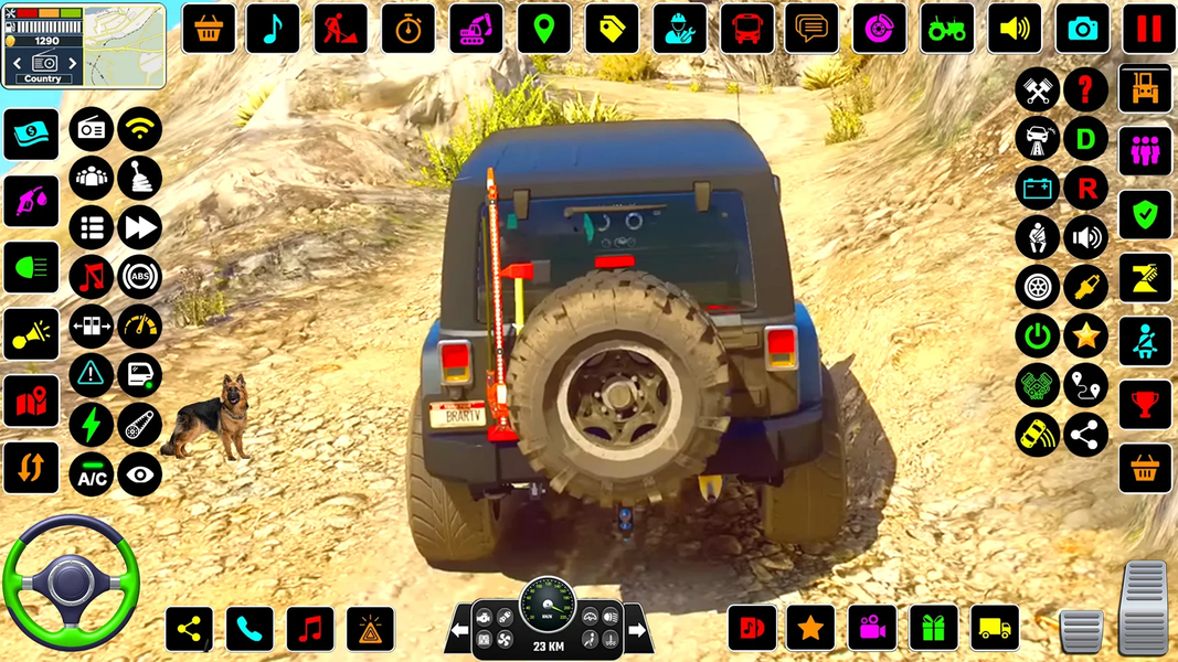 US Jeep Simulator Games ۳d - عکس بازی موبایلی اندروید