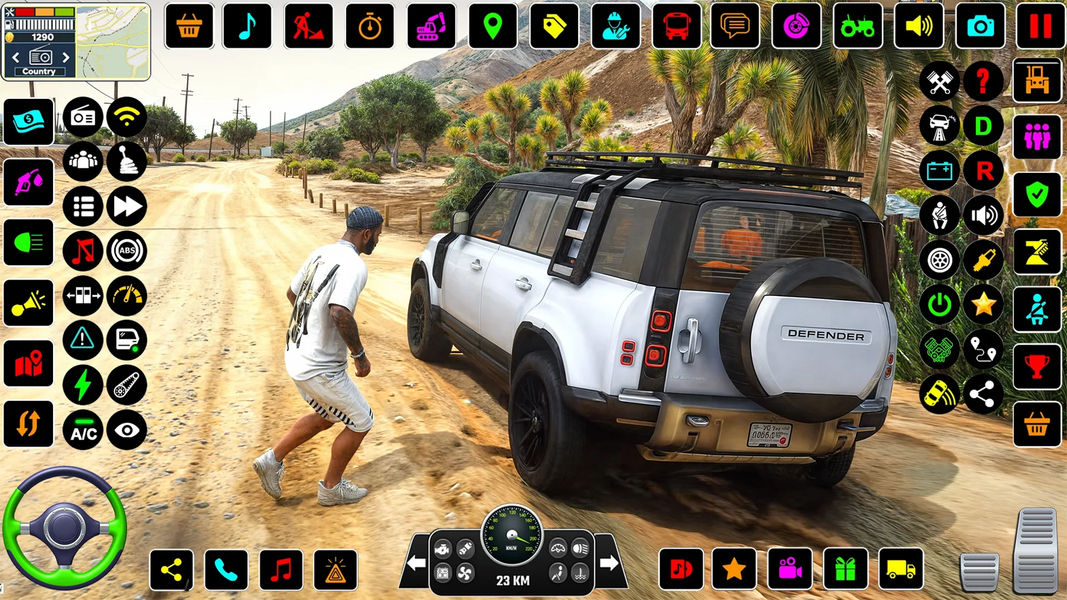 US Jeep Simulator Games ۳d - عکس بازی موبایلی اندروید