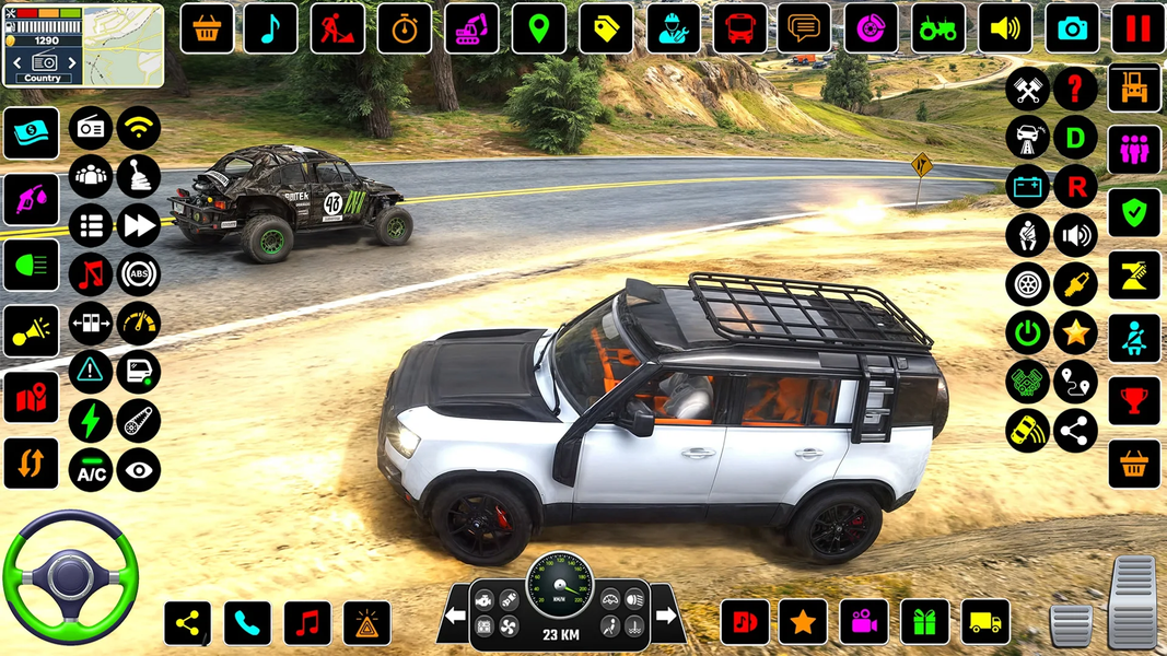 US Jeep Simulator Games ۳d - عکس بازی موبایلی اندروید