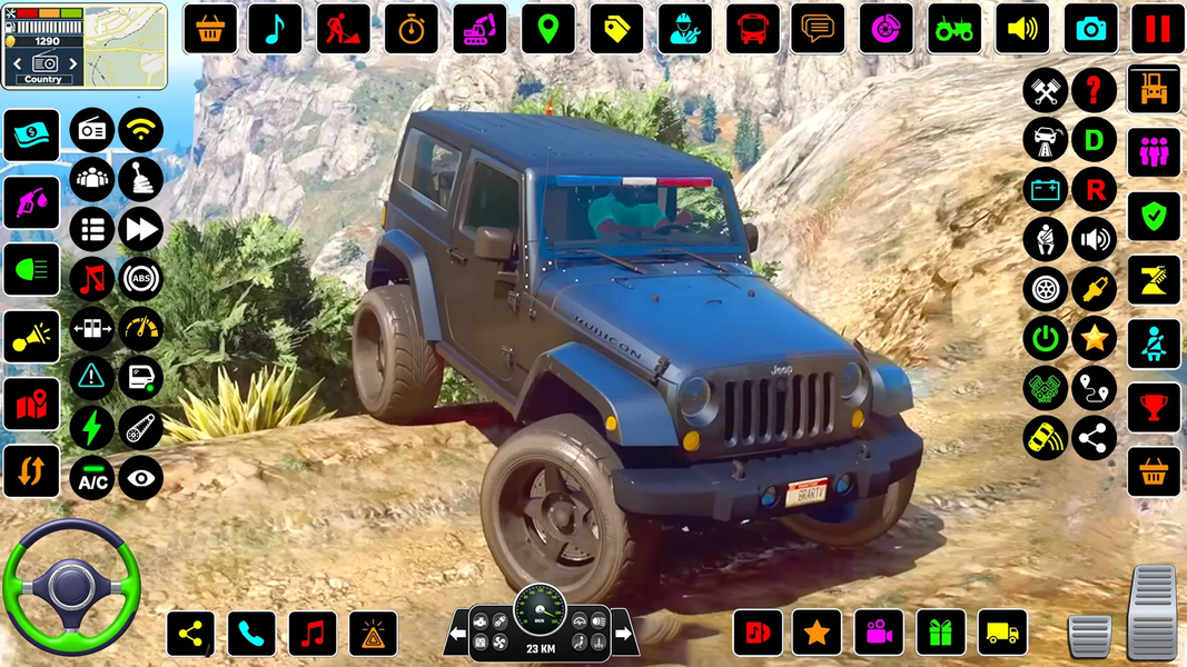 US Jeep Simulator Games ۳d - عکس بازی موبایلی اندروید