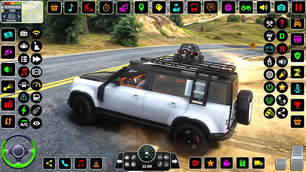 US Jeep Simulator Games ۳d - عکس بازی موبایلی اندروید