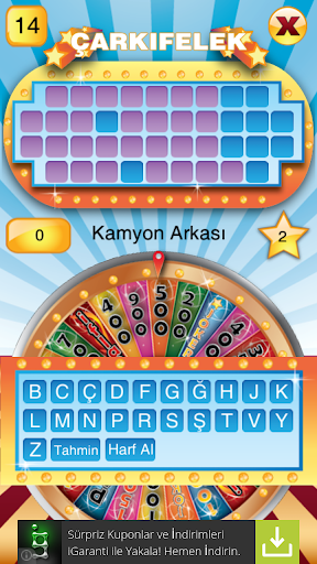 Wheel Of Fun Turkish - Gameplay image of android game