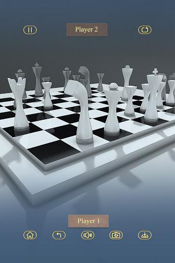 3D Chess - 2 Player - Gameplay image of android game