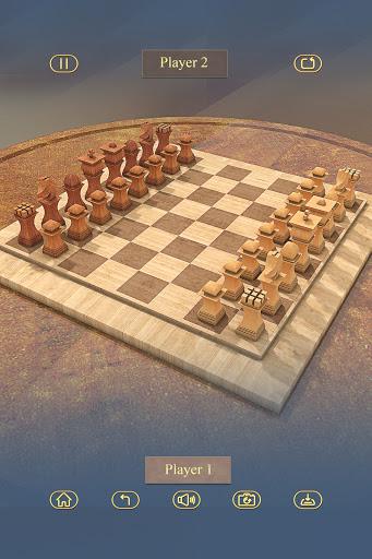 3D Chess - 2 Player - Gameplay image of android game