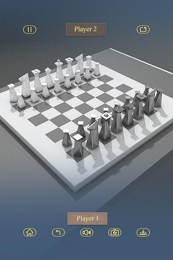 3D Chess - 2 Player - Gameplay image of android game