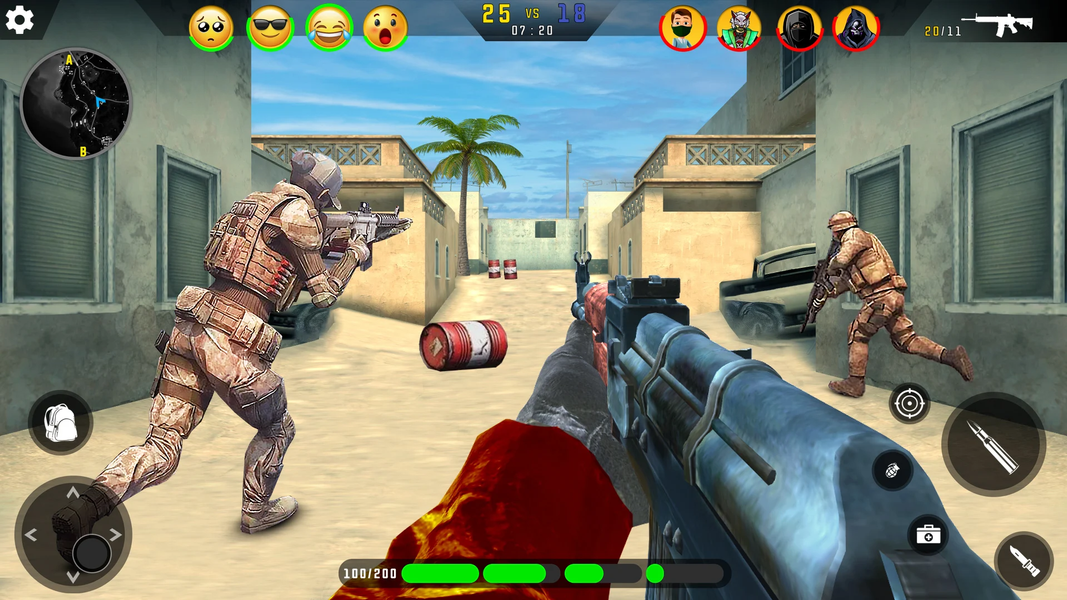 Gun Games Offline –Banduk Game - عکس برنامه موبایلی اندروید