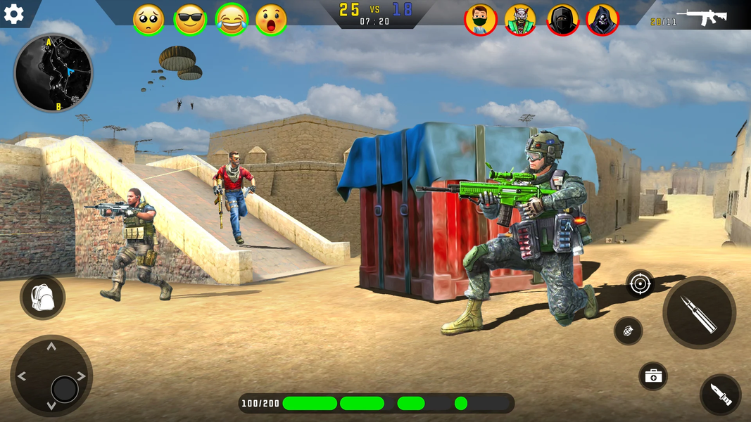 Gun Games Offline –Banduk Game - عکس برنامه موبایلی اندروید