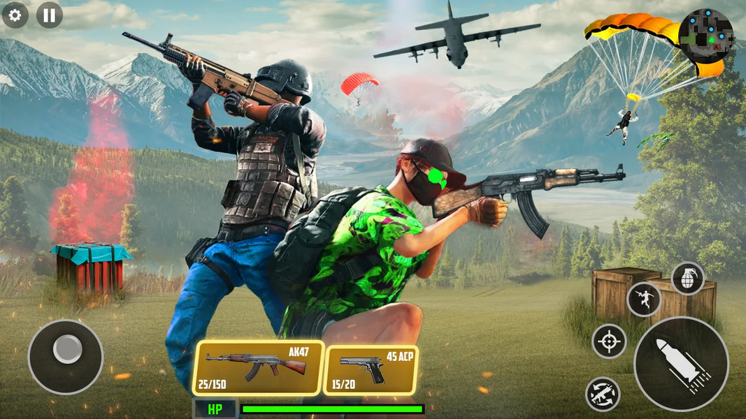 Gun Games ۳D: banduk wala game - عکس بازی موبایلی اندروید