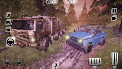 Offroad Trucker Muddy Car Drive: Hill Adventure - عکس بازی موبایلی اندروید