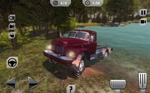 Offroad Trucker Muddy Car Drive: Hill Adventure - عکس بازی موبایلی اندروید