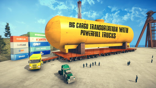 Oversized Cargo Transporter Truck Simulator 2018 - عکس بازی موبایلی اندروید